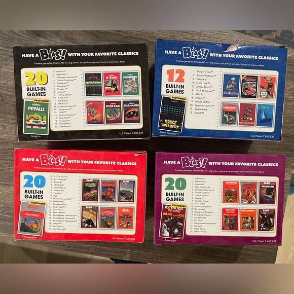 ATGames Legends Flashback Blast Set of 4 - Picture 5 of 6